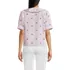Women's Carefree Cotton Puff Sleeve Statement Collar Shirt, Back