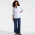 Women's No Iron Pinpoint Relaxed Fit Shirt, alternative image