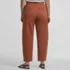 Women's Plus Size Chino High Rise Barrel Leg Utility Ankle Pants, Back