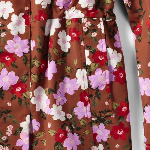 Women's Squall Hooded Waterproof Print Raincoat, alternative image