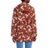 Women's Squall Hooded Waterproof Print Raincoat, Back