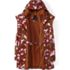 Women's Squall Hooded Waterproof Print Raincoat, alternative image