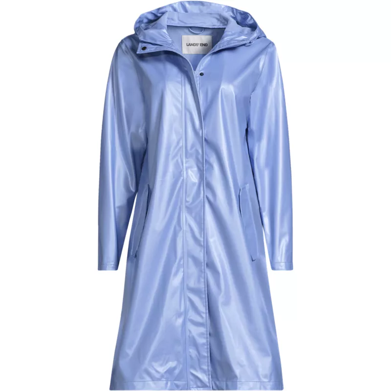 Women's Plus Size Squall Waterproof Slicker Raincoat, Front