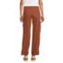 Women's Chino Mid Rise Straight Leg Cargo Ankle Pants, Back