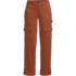 Women's Chino Mid Rise Straight Leg Cargo Ankle Pants, Front