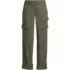 Women's Plus Size Chino Mid Rise Straight Leg Cargo Ankle Pants, Front
