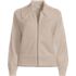 Women's Drifter Large Collar Zip Front Cardigan Sweater, Front