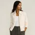 Women's Drifter Large Collar Zip Front Cardigan Sweater, alternative image