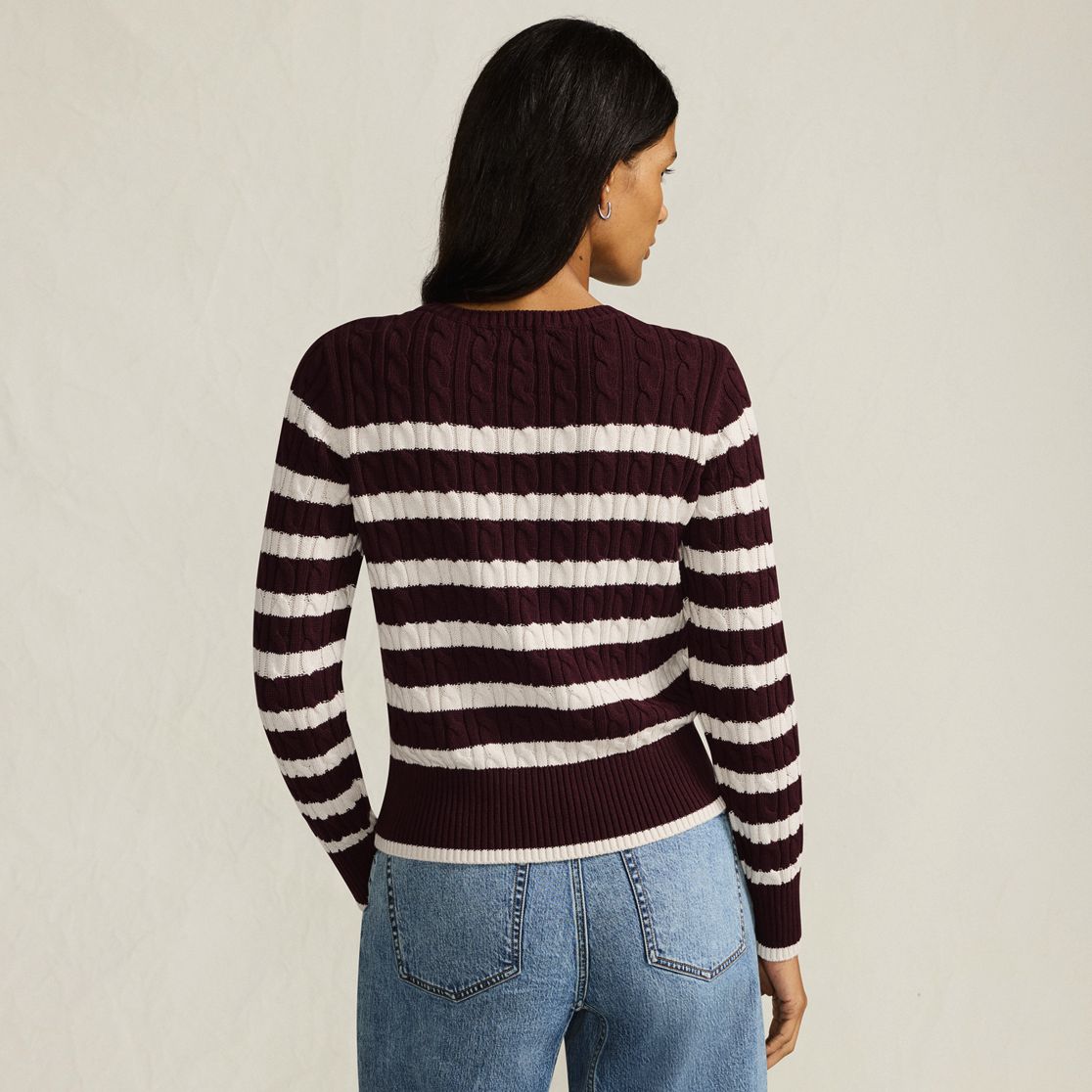 Women's Drifter Modern Cable Crew Sweater