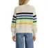 Women's Drifter Rugby with Woven Collar Sweater, Back