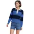 Women's Drifter Rugby with Woven Collar Sweater, Front