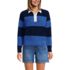Women's Drifter Rugby with Woven Collar Sweater, Front