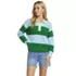 Women's Drifter Rugby with Woven Collar Sweater, Front