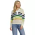 Women's Drifter Rugby with Woven Collar Sweater, Front