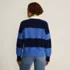 Women's Drifter Rugby with Woven Collar Sweater, Back