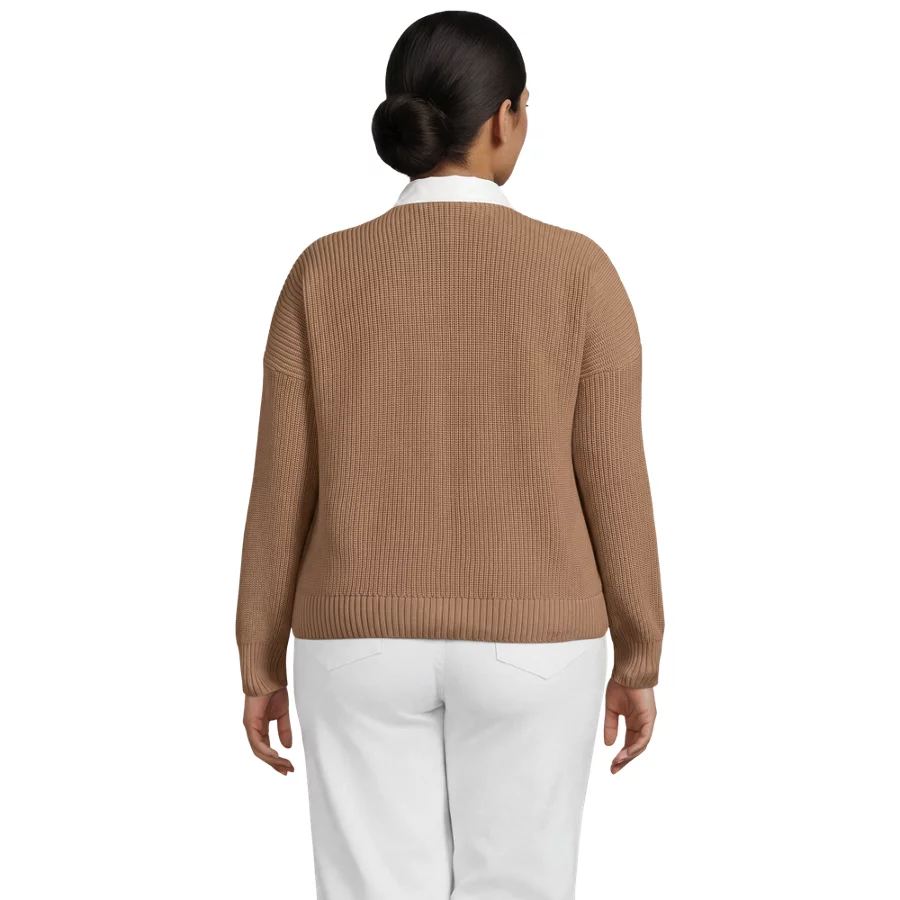 Women's Drifter Rugby With Woven Collar Sweater