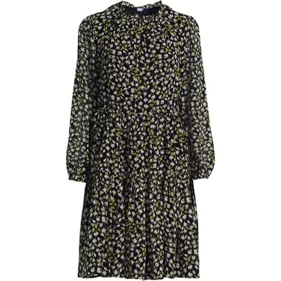 Women's Chiffon Above the Knee Adjustable Dress - primary
