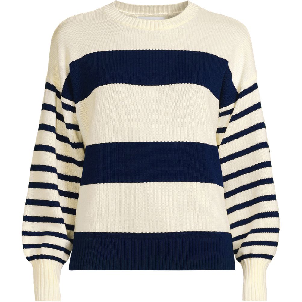 Women's Drifter Jersey Crewneck Sweater | Lands' End