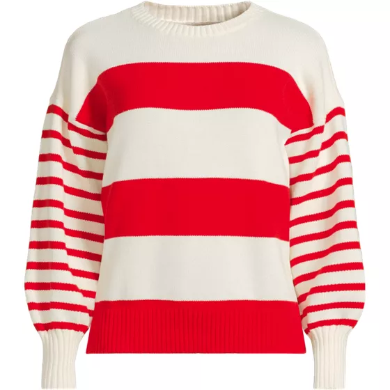Women's Petite Drifter Jersey Crewneck Sweater - primary
