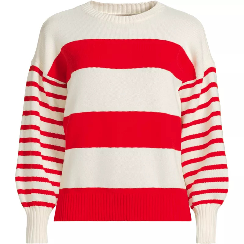 Women's Drifter Jersey Crewneck Sweater, Front