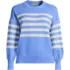 Women's Petite Drifter Jersey Crewneck Sweater, Front