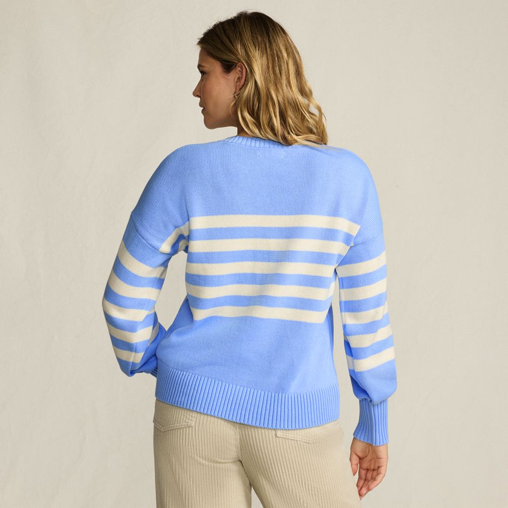 Women's Drifter Jersey Crewneck Sweater | Lands' End