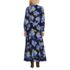 Women's Pinwale Cord Smocked Sleeve Maxi Dress, Back
