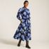 Women's Pinwale Cord Smocked Sleeve Maxi Dress, alternative image