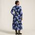 Women's Pinwale Cord Smocked Sleeve Maxi Dress, Back