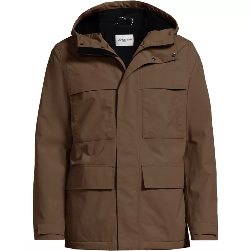 Men's Big and Tall Squall Field Rain Jacket, Front