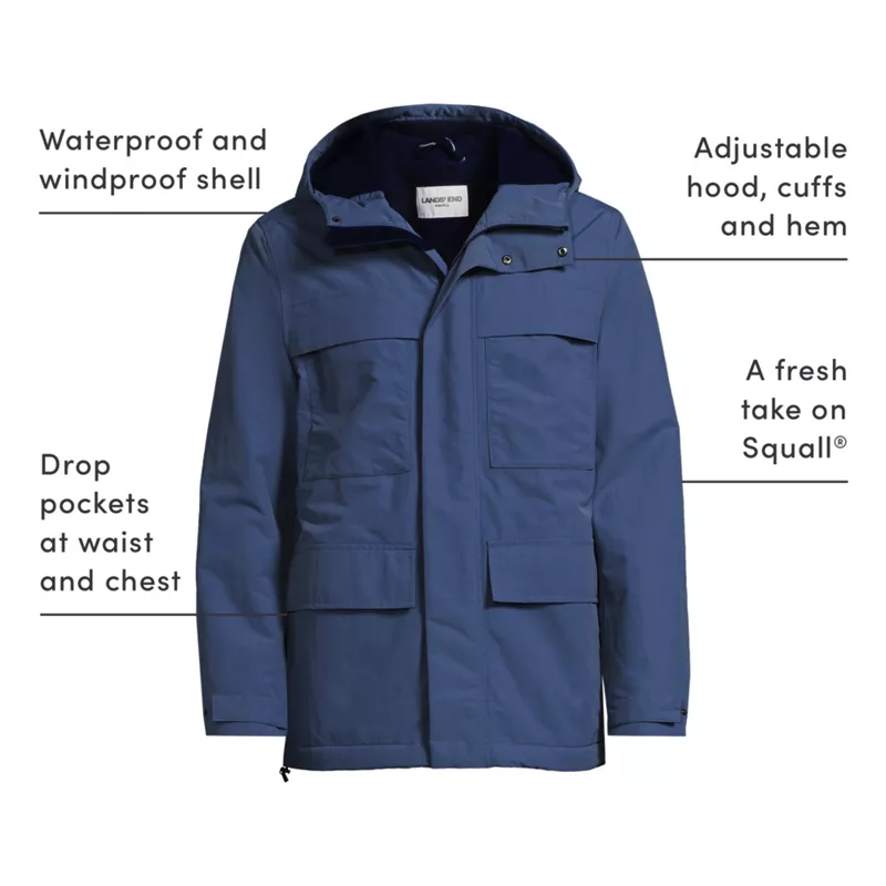 Men's Squall Field Rain Jacket, alternative image