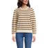 Women's Cashmere Puff Sleeve Crew Neck Sweater, Front