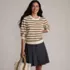 Women's Cashmere Puff Sleeve Crew Neck Sweater, alternative image