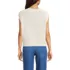 Women's Drifter Modern Cable V Neck Vest Sweater, Back
