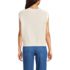 Women's Drifter Modern Cable V Neck Vest Sweater, Back