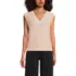 Women's Drifter Modern Cable V Neck Vest Sweater, Front