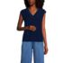 Women's Drifter Modern Cable V Neck Vest Sweater, Front