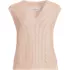Women's Drifter Modern Cable V Neck Vest Sweater, Front