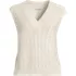 Women's Drifter Modern Cable V Neck Vest Sweater, Front
