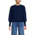 Women's Drifter Puff Sleeve Crew Neck Sweater, Front