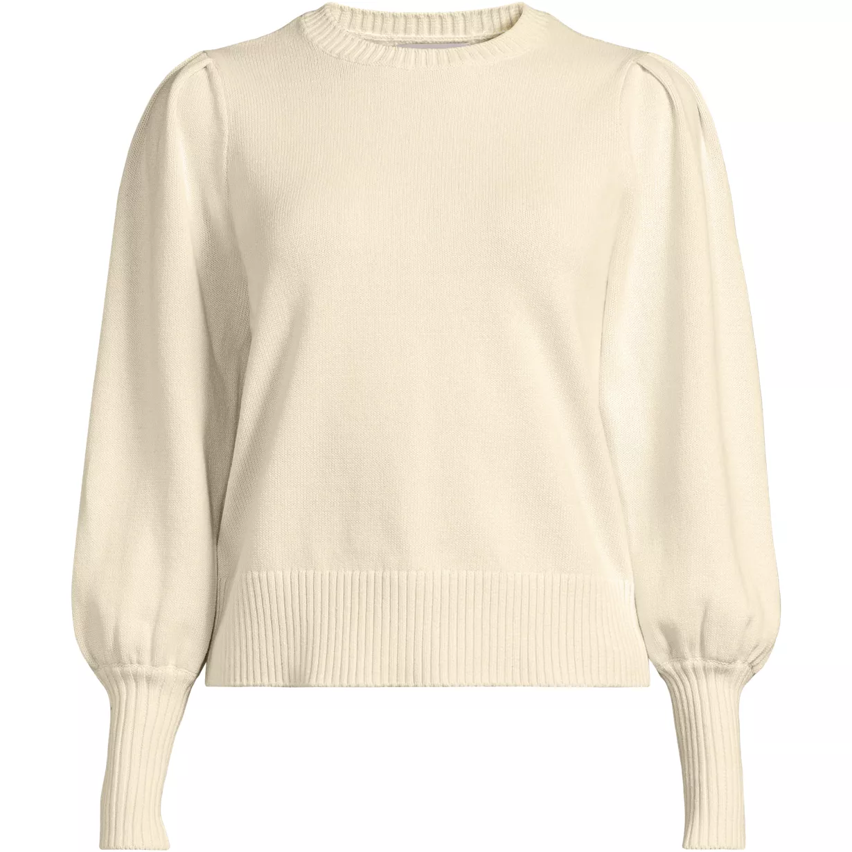 Women's Drifter Puff Sleeve Crew Neck Sweater