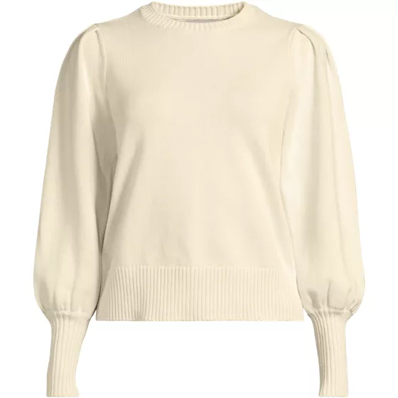 Women's Drifter Puff Sleeve Crew Neck Sweater - primary