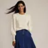 Women's Drifter Puff Sleeve Crew Neck Sweater, alternative image