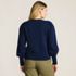 Women's Drifter Puff Sleeve Crew Neck Sweater, Back