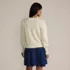 Women's Drifter Puff Sleeve Crew Neck Sweater, Back