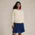 Women's Drifter Puff Sleeve Crew Neck Sweater, Front
