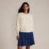 Women's Drifter Puff Sleeve Crew Neck Sweater, Front
