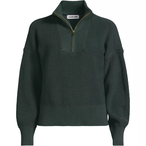 Women's Drifter Shaker Wedge Quarter Zip Sweater - primary