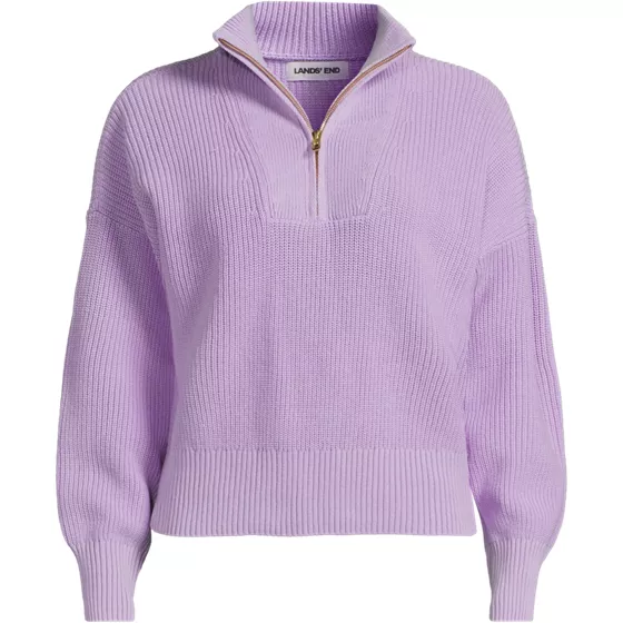 Women's Drifter Shaker Wedge Quarter Zip Sweater - primary