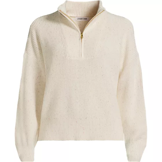 Women's Drifter Shaker Wedge Quarter Zip Sweater - primary